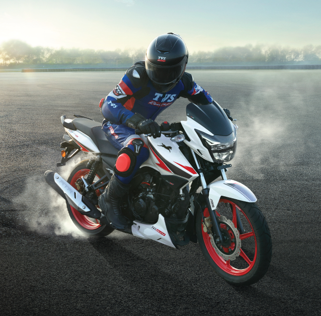 TVS Apache RTR 160 Powerful engine